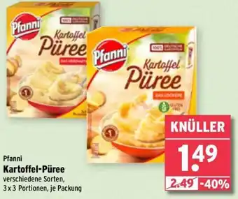 Wasgau Pfanni Kartoffel-Püree Angebot