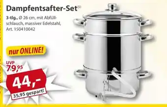 Sonderpreis Baumarkt Dampfentsafter-Set Angebot