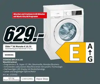 MediaMarkt Siemens waschtrockner Angebot