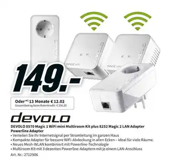 MediaMarkt Devolo powerline adapter Angebot