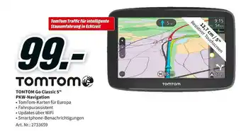 MediaMarkt Tomtom go classic 5" pkw-navigation Angebot