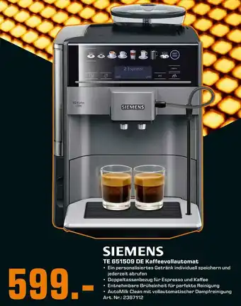 Saturn Siemens kaffeevollautomat Angebot