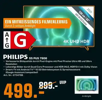 Saturn Philips led-tv Angebot