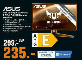 Saturn Asus full-hd gaming monitor Angebot