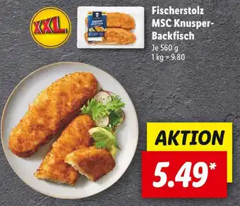 Lidl Fischerstolz msc knusper-backfisch Angebot