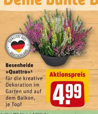 REWE Besenheide »quattro«1 Angebot