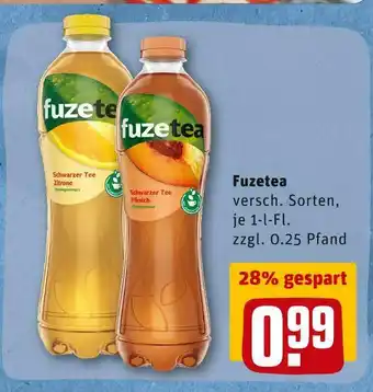 REWE Fuzetea eistee Angebot