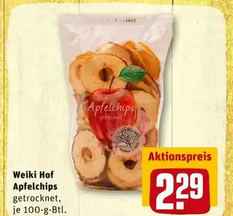 REWE Weiki hof apfelchips Angebot