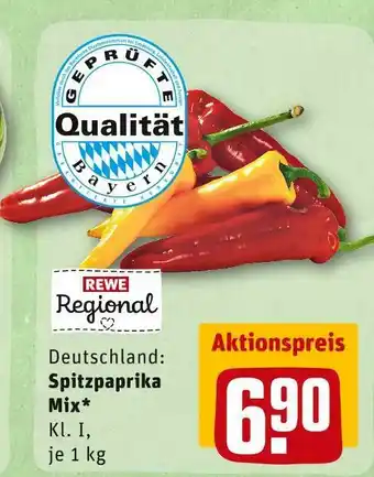 REWE Rewe regional spitzpaprika Angebot