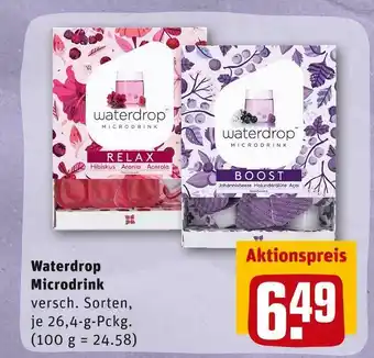 REWE Waterdrop microdrink Angebot