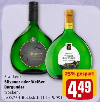 REWE Weißwein Angebot