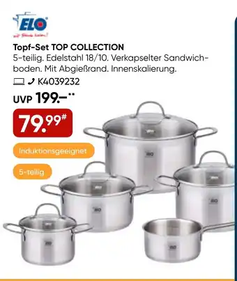 Galeria ELO Topf-Set TOP COLLECTION Angebot