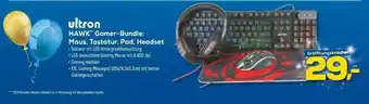 Euronics XXL Ultron Hawk Gamer-bundle: Maus, Tastatur, Pad, Headset Angebot