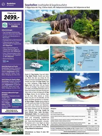 Lidl Reisen Seychellen Angebot