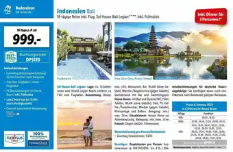 Lidl Reisen Indonesien Bali Angebot