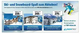 Lidl Reisen Ski- Und Snowboard-spaß Zum Abheben! Angebot