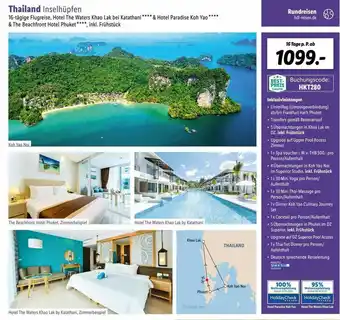 Lidl Reisen Thailand Inselhüpfen Angebot