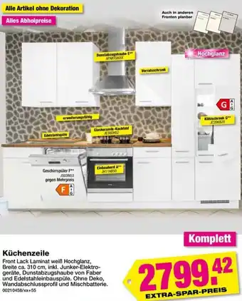 SOMIT Küchenzeile Angebot