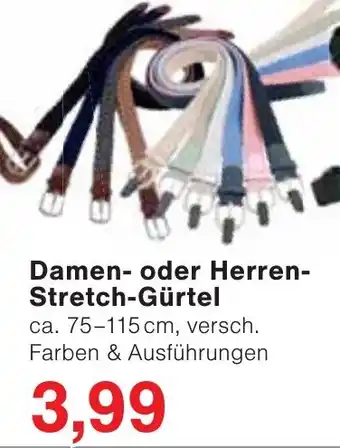 Wiglo Wunderland Damen- oder Herren- Stretch-Gürtel Angebot