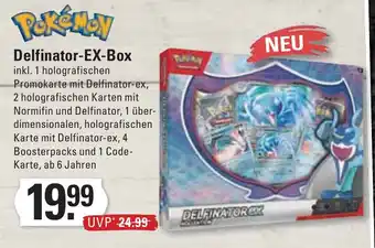 Meyer's Frischemarkt Pokemon Delfinator-EX-Box Angebot