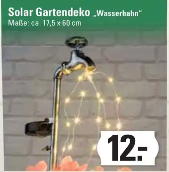 Meyer's Frischemarkt Solar Gartendeko „Wasserhahn" Angebot