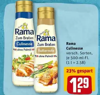 REWE Rama culinesse Angebot