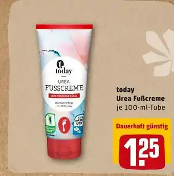 REWE Today urea fußcreme Angebot