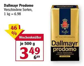 Globus Dallmayr Prodomo Angebot