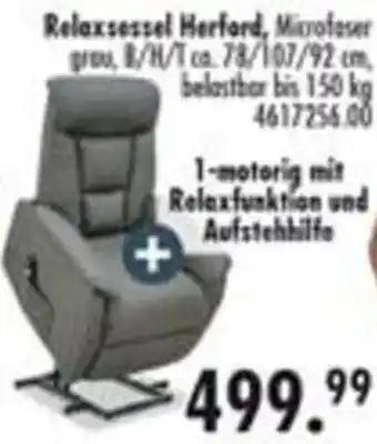 Möbel Boss Relaxsessel Herford Angebot