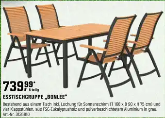OBI ESSTISCHGRUPPE,,BONLEE" Angebot