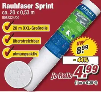 Poco ERFURT Rauhfaser Sprint Angebot