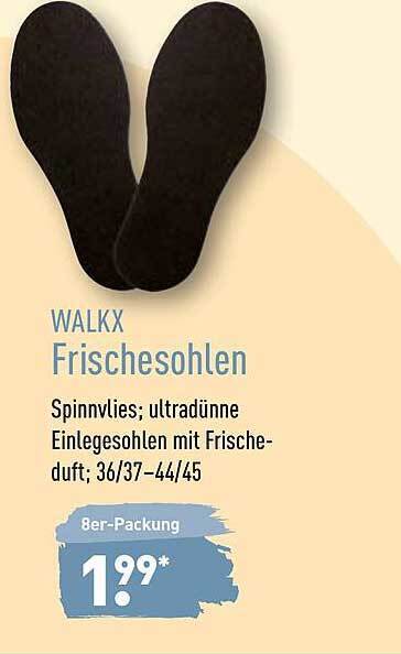 walkx einlegesohlen