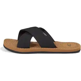 Intersport O'NEILL Herren Sandalen KOOSH CROSS OVER BLOOM SLIDES Toasted Coconut 41 Angebot