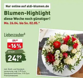 Aldi Nord Liebeszauber Angebot