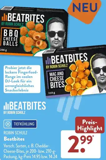 Aldi Süd ROBIN SCHULZ Beatbites 200-210 g Packung Angebot