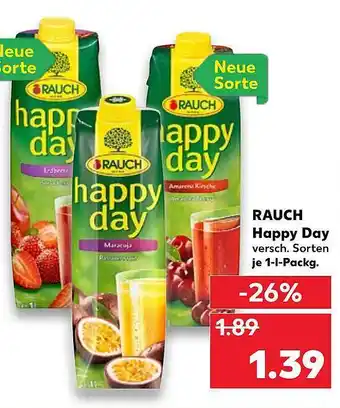 Kaufland Rauch Happy Day 1L Angebot