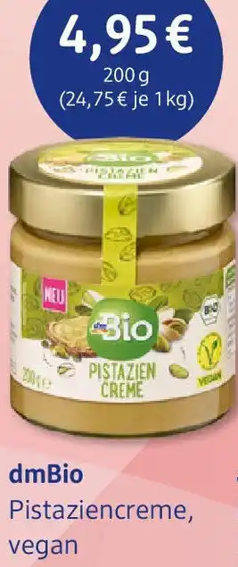 dm drogerie dmBio Pistaziencreme 200 g Angebot