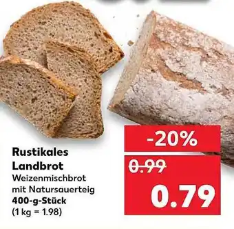 Kaufland Rustikales Landbrot 400g Angebot