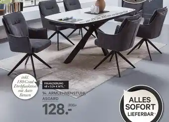 Kabs Polsterwelt ARMLEHNENSTUHL ASGARD Angebot