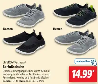 Lidl LIVERGY/esmara Barfußschuhe Angebot