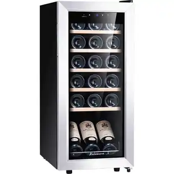 ManoMano Kalamera Weink¨¹hlschrank klein, 18 Flaschen, 51 Liter, Freistehend, KRC-51FCSS Angebot