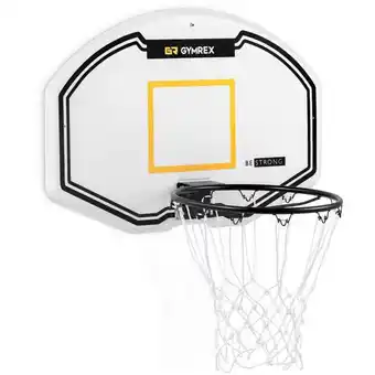 ManoMano Gymrex - Basketballbrett mit Korb 91x61 cm wetterfest Basketballring ø 42,5 cm Korbanlage Angebot