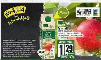 Edeka Edeka Bio Apfelsaft Angebot