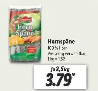 Hornspne 2,5kg Angebot bei Lidl