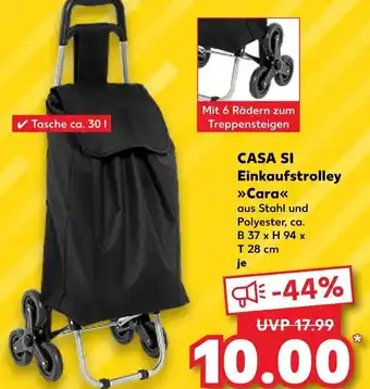 Kaufland CASA SI Einkaufstrolley Cara Angebot