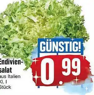 Edeka Endivien Salat Angebot