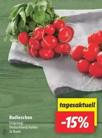 Lidl Radieschen Angebot