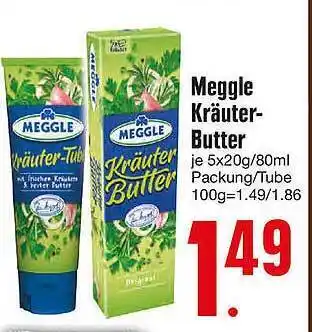 Edeka Meggle Kräuter-Butter Angebot