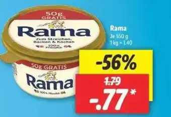 Lidl Rama 550g Angebot