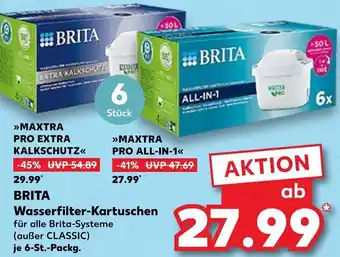 Kaufland BRITA Wasserfilter-Kartuschen Angebot